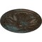 Ekena Millwork Bordeaux Ceiling Medallion (Fits Canopies up to 3 1/4"), 22 5/8"OD x 1 3/4"P, Bronze Blue Patina CM22BOBBS - alternate 2